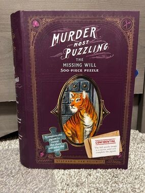 Murder most puzzling jigsaw - no missing pieces